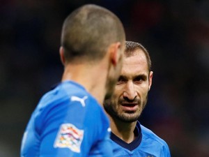 Hadapi Portugal Jadi Laga ke-100 Chiellini di Timnas Italia