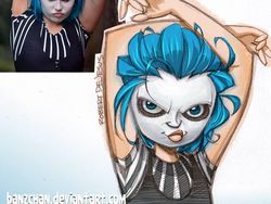 Seniman Ini Ubah Foto Orang Jadi Anime Lucu