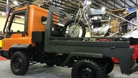 Mobil pikap ini punya bobot 800 kg dan punya daya angkut mencapai 700 kg. 