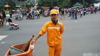 Masih Banyak Sampah Berceceran di CFD Jl MH Thamrin, Apa Sebab?