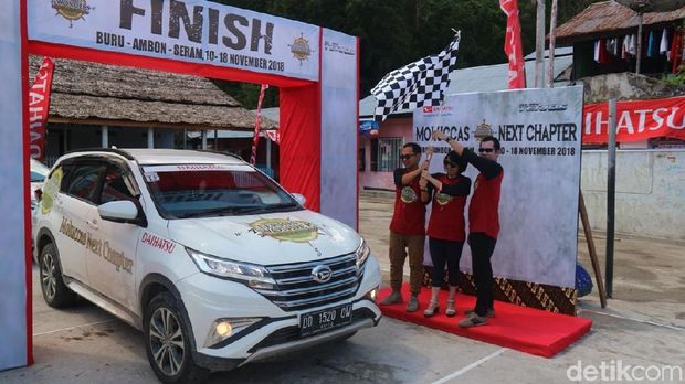 Daihatsu 7 Wonders finish di Maluku