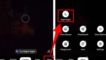 Nigh Sight adalah fitur baru yang diluncurkan Google untuk kamera ponsel Pixel 3. Tak perlu flash, fitur ini memungkinkan Pixel mengambil foto terang di tengah situasi sangat gelap sekalipun. Foto: CNBC