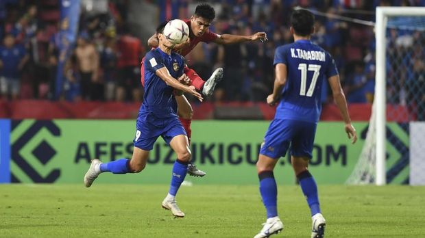 Timnas Indonesia sempat membuat Thailand kesulitan.