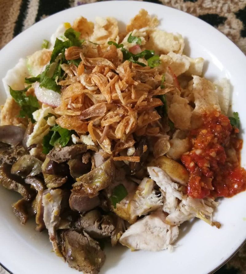 bubur ayam Sukabumi untuk sarapan