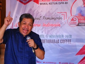 Fahri: Saya Juga Pegang Kompor, Tapi Paling Besar Ada di Presiden