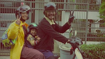 9 Gaya Kompak nan Unik Keluarga Shareefa Danish