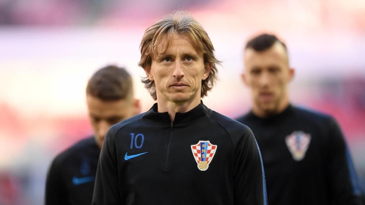 Luka Modric menilai duel Kroasia melawan Inggris seperti final. (Foto: Laurence Griffiths/Getty Images)