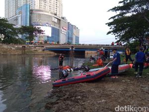 Bocah 12 Tahun Tenggelam di Kali Angke Jakarta Barat