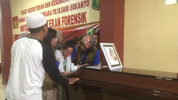  Peti jenazah korban Lion Air PK-LQP, Fiona Ayu Zen.