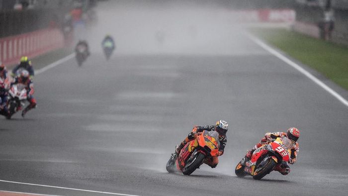 Marc Marquez melakukan kesalahan terbesar musim ini ketika dia blunder memilih ban (Mirco Lazzari gp/Getty Images) Marc Marquez melakukan kesalahan terbesar musim ini ketika dia blunder memilih ban (Mirco Lazzari gp/Getty Images)