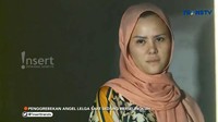 Angel Lelga saat itu tengah bersama seorang aktor FTV Fiki Alman. Dok. Trans TV