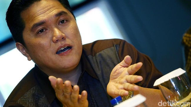 Erick Thohir Jawab Kabar Mau Digulingkan hingga Kritik Rumah DP Rp 0