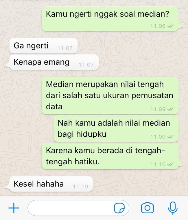 Selain trigonometri, bisa juga memanfaatkan soal median dalam data kelompok. Foto: dok. Wolipop