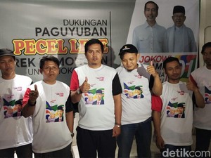 Paguyuban Pecel Lele Lamongan Deklarasi Dukung Jokowi-Maruf Amin