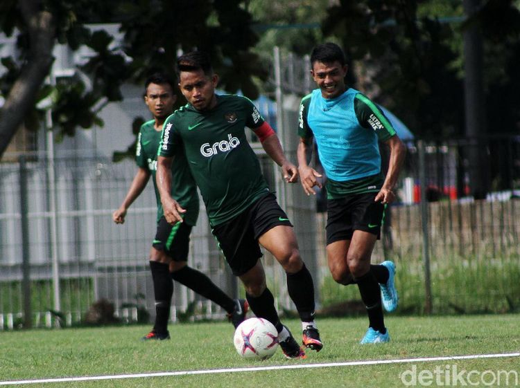 Timnas Indonesia Gelar Latihan Jelang Lawan Filipina