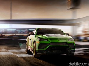 SUV Banteng Lamborghini Ikut Balapan