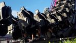 Foto: Dihajar Rollercoaster Tercepat di Bumi Bagian Selatan