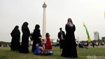 Suasana Peringatan Maulid Nabi di Monas