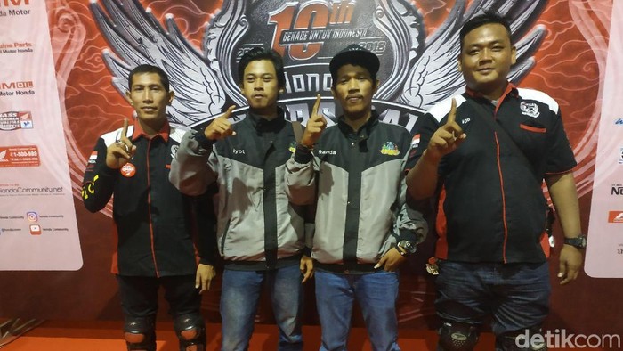 Rela Touring 2.500 Km demi Honda Bikers Day