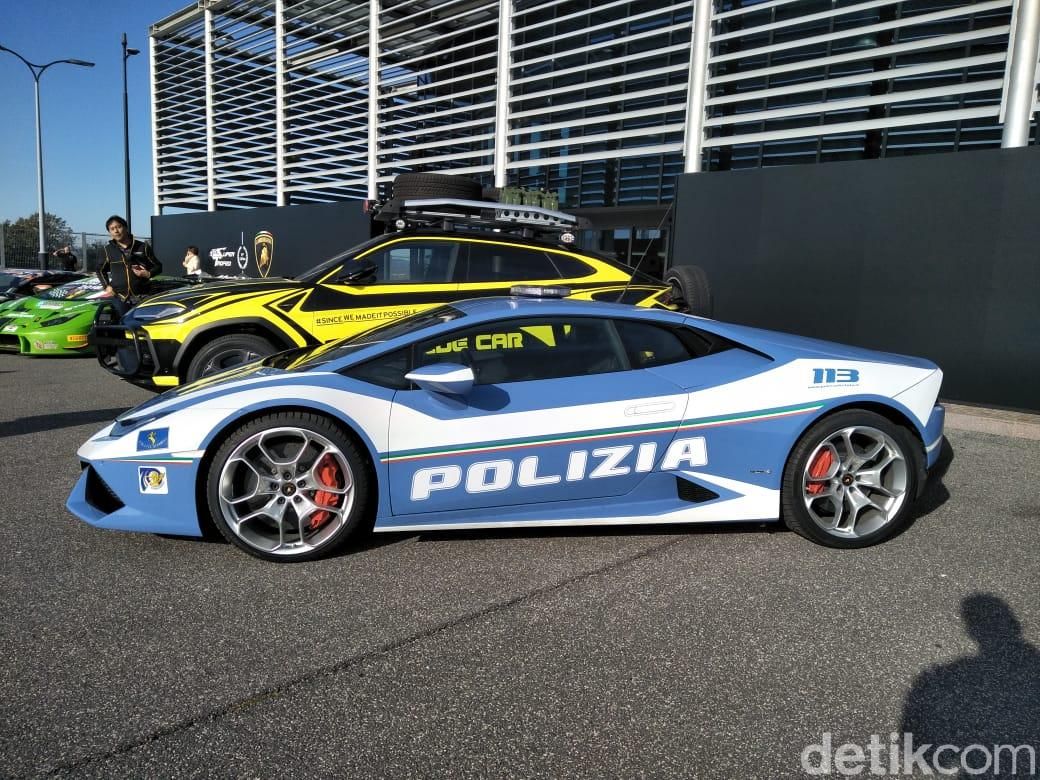 Lamborghini Gallardo Jadi Mobil Polisi di Roma, Italia