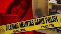 Penangkapan pasangan ini dilakukan pada Selasa (20/11) malam. Polisi sebelumnya menyelidiki kasus pembunuhan dengan terungkapnya mayat dalam lemari di indekos Mampang pada Selasa (20/11) siang.  (Luthfy Syahban/detikcom)