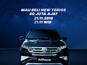 Cuma Malam Ini Lho! Daihatsu New Terios Dijual Rp 50 Juta