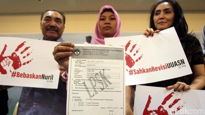 Baiq Nuril Bahas Ancaman Kekerasan Seksual di DPR