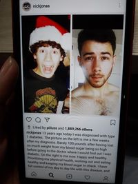 Repro Instagram Nick Jonas