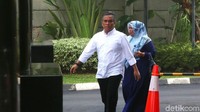 Dahlan Bukhari saat tiba di gedung KPK, Jakarta, Rabu (21/11/2018).