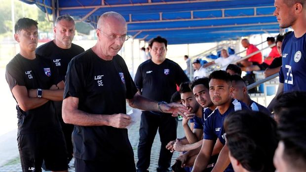 Sven-Goran Eriksson menjalani karier baru di Asia bersama timnas Filipina.