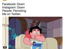 Meme-meme Facebook dan Instagram Tumbang