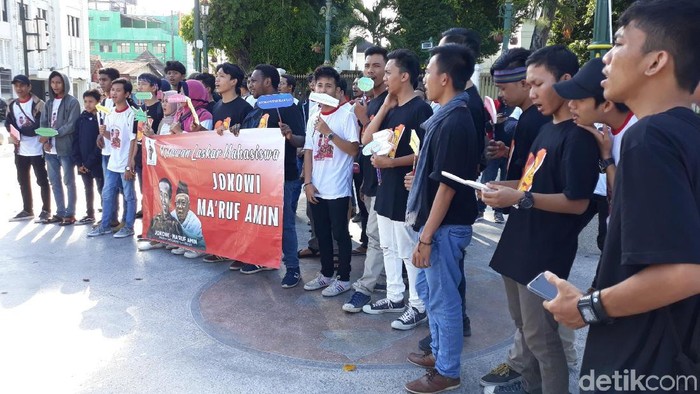 Ada Relawan Laskar Mahasiswa untuk Jokowi 2 Periode di Yogya