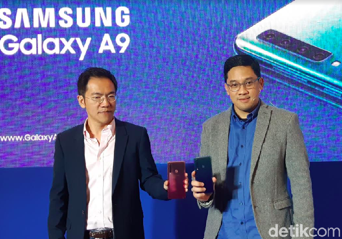 Peluncuran Galaxy A9 di Jakarta. Foto: Virgina Maulita Putri/detikinet Peluncuran Galaxy A9 di Jakarta. Foto: Virgina Maulita Putri/detikinet