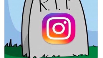 RIP Instagram, walau hanya untuk sementara. Foto: Twitter