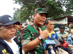 Susuri Sungai Ciliwung 13 Km, Pangdam Jaya: Masih Banyak Sampah