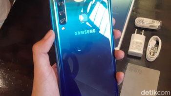 Galaxy A9 menggunakan prosesor octa-core Snapdragon 660. Foto: Virgina Maulita Putri/detikinet
