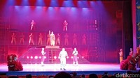 Pertunjukan The Legend of Kung Fu ada di Beijing, China. Pertunjukan ini adalah perpaduan seni bela diri tradisional dan teater modern. (Rita Uli/detikTravel)
