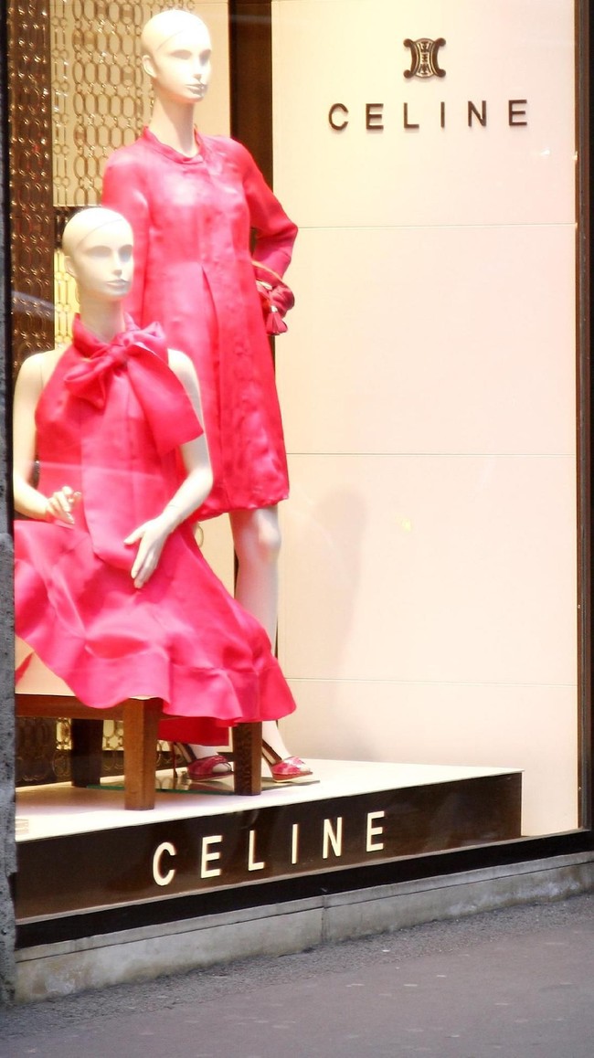 Di posisi terakhir, ada logo Celine. (Foto: Getty Images)