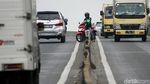 Pemotor Bandel Ditilang di Flyover Pesing