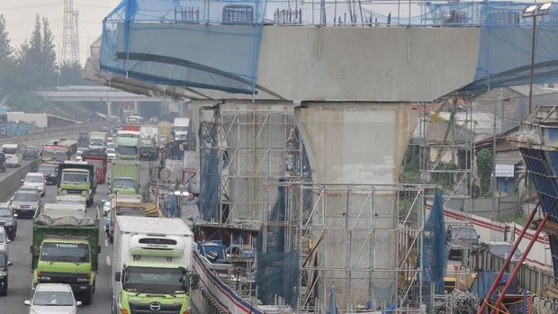 Proyek Tol Japek Elevated II Berlanjut, Dikerjakan Malam Hari