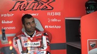 Danilo Petrucci telah menjalani tes MotoGP pertamanya dengan Ducati. Momen itu sangat emosional dan serasa seperti baru masuk sekolah untuknya. (Foto: Mirco Lazzari/Getty Images)