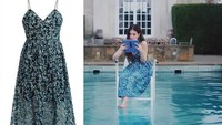 Jennie memang lebih banyak tampil dengan dress di musik video tersebut, seperti Azalea midi dress. Dok. YouTube; Ist