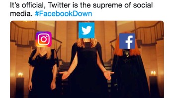 Karena jarang tumbang, Twitter disebut di sini sebagai media sosial paling baik. Foto: Twitter