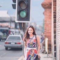 Wanita bertubuh mungil ini memang akrab di industri hiburan. Namanya cukup populer dan dikenal sebagai model asal Thailand. Foto: Instagram @millinb3rry