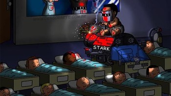 Mirip bapaknya yang gemar berkutat dengan perkakas mesin. (Foto: instagram/dragon_arte)