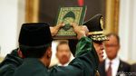 Senyum Andika Perkasa Usai Dilantik Jadi KSAD