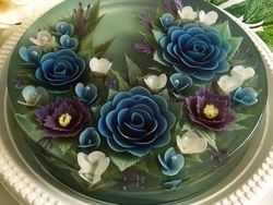 Keren! Lukisan 3D di Dalam Jelly