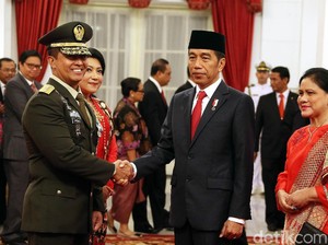 Kode untuk KSAD Jenderal Andika: Sopiri Iriana, Lepas Jokowi ke Eropa
