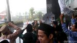 Huruf P di Gedung KPK Ambrol Akibat Hujan dan Angin Kencang