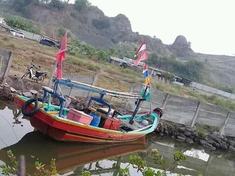 Kapal yang dipakai untuk menyelundupkan sabu